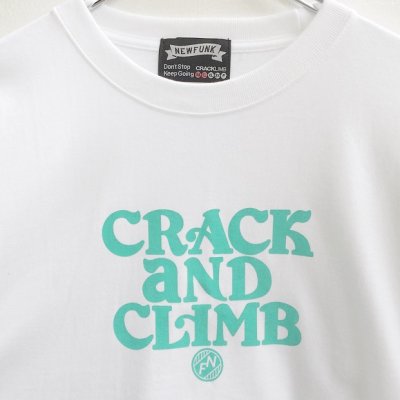 画像1: 【CRACKLIMB】 HAL LONG TEE (WHITE)