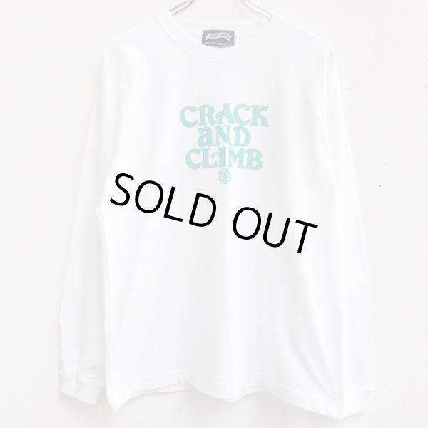 画像1: 【CRACKLIMB】 HAL LONG TEE (WHITE) (1)