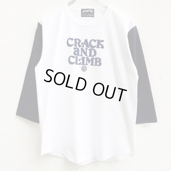 画像1: ＊SALE＊【CRACKLIMB】 HAL BASEBALL TEE (1)