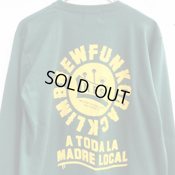 画像4: 【CRACKLIMB】 SOUTH V.I.P. LONG TEE (D.GREEN) (4)