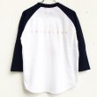 画像2: 【CRACKLIMB】 TO ZION RAGLAN TEE (2)