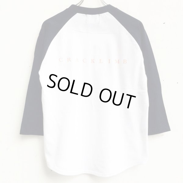 画像2: 【CRACKLIMB】 TO ZION RAGLAN TEE (2)
