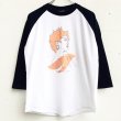 画像1: 【CRACKLIMB】 TO ZION RAGLAN TEE (1)