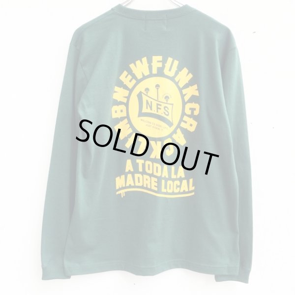 画像2: 【CRACKLIMB】 SOUTH V.I.P. LONG TEE (D.GREEN) (2)