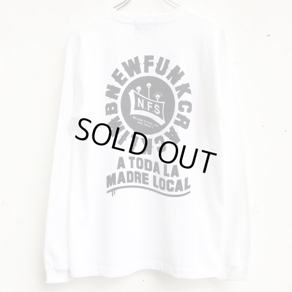 画像2: 【CRACKLIMB】 SOUTH V.I.P. LONG TEE (WHITE) (2)