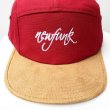 画像3: 【CRACKLIMB】 newfunk 5 PANEL CAP (RED) (3)