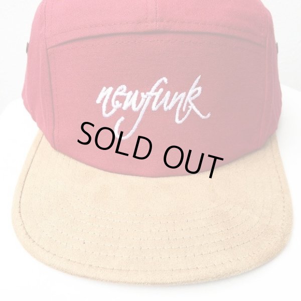画像3: 【CRACKLIMB】 newfunk 5 PANEL CAP (RED) (3)