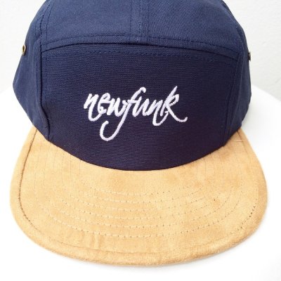 画像1: 【CRACKLIMB】 newfunk 5 PANEL CAP (NAVY)