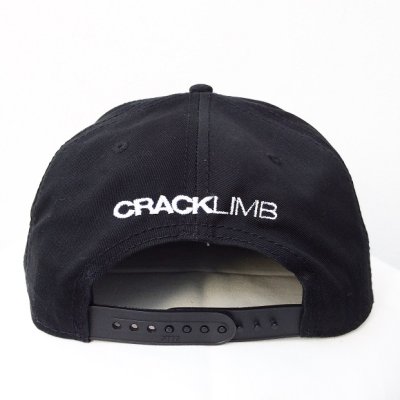 画像2: 【CRACKLIMB】GAZE×CRACK SNAPBACK CAP (BLACK)