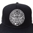 画像3: 【CRACKLIMB】GAZE×CRACK SNAPBACK CAP (BLACK) (3)