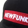 画像3: 【NEWFUNK】NF BOX LOGO 6 PANEL CAP (BLACK) (3)