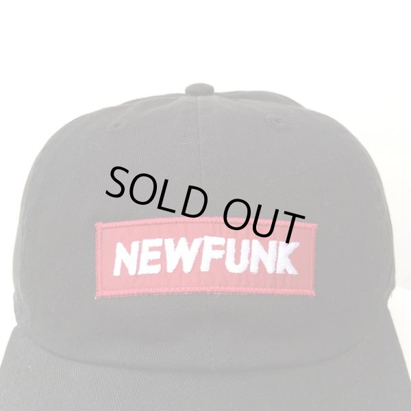 画像2: 【NEWFUNK】NF BOX LOGO 6 PANEL CAP (BLACK) (2)