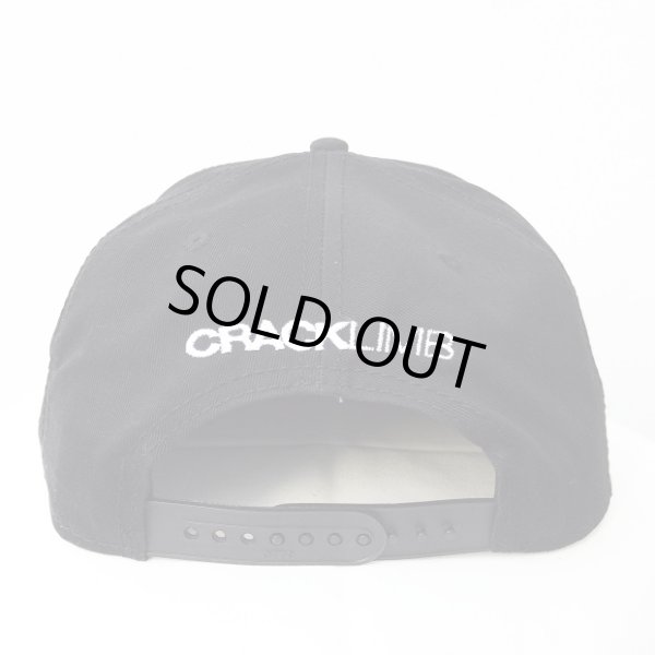 画像5: 【CRACKLIMB】GAZE×CRACK SNAPBACK CAP (BLACK) (5)
