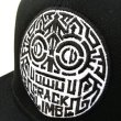 画像2: 【CRACKLIMB】GAZE×CRACK SNAPBACK CAP (BLACK) (2)