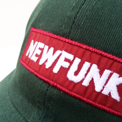 画像2: 【NEWFUNK】NF BOX LOGO 6 PANEL CAP (D.GREEN)