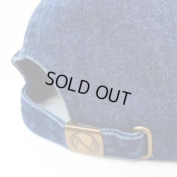 画像5: 【CRACKLIMB】 NF BOX LOGO DENIM 6 PANEL CAP (INDIGO) (5)