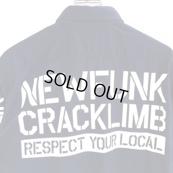 画像6: 【CRACKLIMB】C.M.N.D MILITARY SHIRT (NAVY) (6)