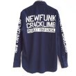 画像2: 【CRACKLIMB】C.M.N.D MILITARY SHIRT (NAVY) (2)