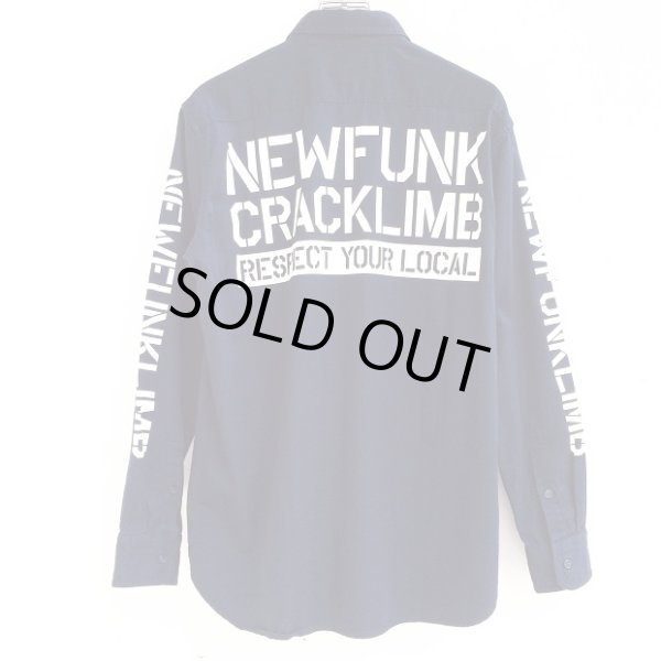 画像2: 【CRACKLIMB】C.M.N.D MILITARY SHIRT (NAVY) (2)