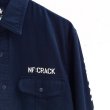 画像4: 【CRACKLIMB】C.M.N.D MILITARY SHIRT (NAVY) (4)