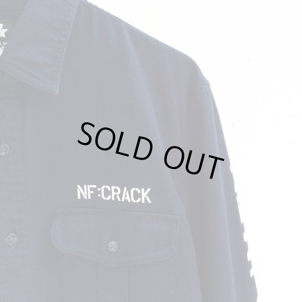 画像4: 【CRACKLIMB】C.M.N.D MILITARY SHIRT (NAVY) (4)