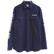 画像1: 【CRACKLIMB】C.M.N.D MILITARY SHIRT (NAVY) (1)