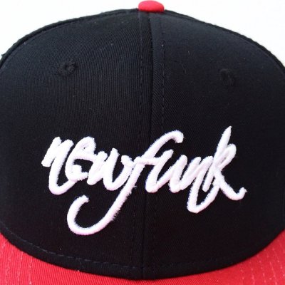 画像2: 【CRACKLIMB】 newfunk SNAPBACK CAP (BLACK×RED)