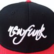 画像2: 【CRACKLIMB】 newfunk SNAPBACK CAP (BLACK×RED) (2)