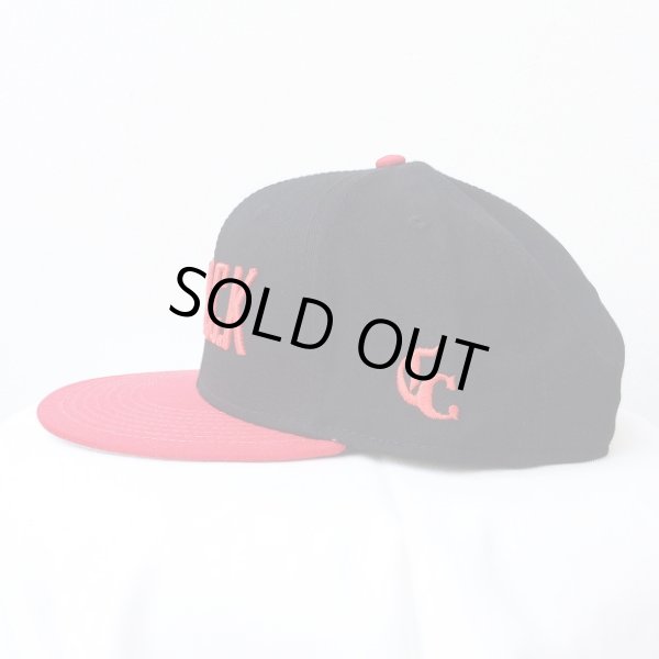 画像4: 【CRACKLIMB】 CRACK SNAPBACK CAP (BLACK×RED) (4)
