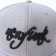 画像2: 【CRACKLIMB】 newfunk SNAPBACK CAP (GRAY) (2)