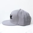 画像4: 【CRACKLIMB】 newfunk SNAPBACK CAP (GRAY) (4)