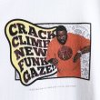 画像2: 【CRACKLIMB】 GAZE×CRACK / BIZ TEE (WHITE) (2)