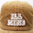 画像2: 【CRACKLIMB】 ILL MIND CORDUROY 6 PANEL CAP (BROWN) (2)