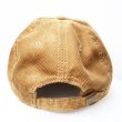 画像4: 【CRACKLIMB】 ILL MIND CORDUROY 6 PANEL CAP (BROWN) (4)