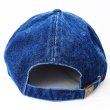 画像4: ＊SALE＊【CRACKLIMB】 ILL MIND DENIM 6 PANEL CAP (INDIGO) (4)