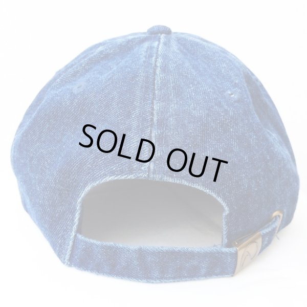 画像4: ＊SALE＊【CRACKLIMB】 ILL MIND DENIM 6 PANEL CAP (INDIGO) (4)