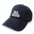 画像1: 【CRACKLIMB】 ILL MIND DENIM 6 PANEL CAP (BLACK DENIM) (1)