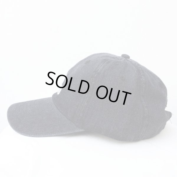 画像3: 【CRACKLIMB】 ILL MIND DENIM 6 PANEL CAP (BLACK DENIM) (3)