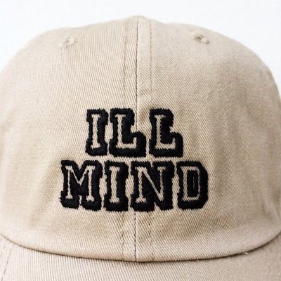 画像1: ＊SALE＊【CRACKLIMB】 ILL MIND 6 PANEL CAP (BEIGE)