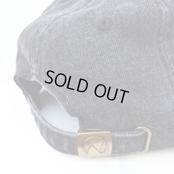 画像5: 【CRACKLIMB】 ILL MIND DENIM 6 PANEL CAP (BLACK DENIM) (5)