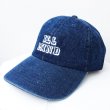 画像1: ＊SALE＊【CRACKLIMB】 ILL MIND DENIM 6 PANEL CAP (INDIGO) (1)