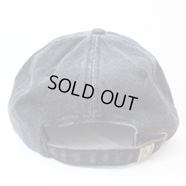 画像4: 【CRACKLIMB】 ILL MIND DENIM 6 PANEL CAP (BLACK DENIM) (4)