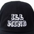 画像2: 【CRACKLIMB】 ILL MIND 6 PANEL CAP (BLACK) (2)