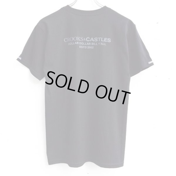 画像2: 【CROOKS&CASTLES】 GET PAID TEE (BLACK) (2)