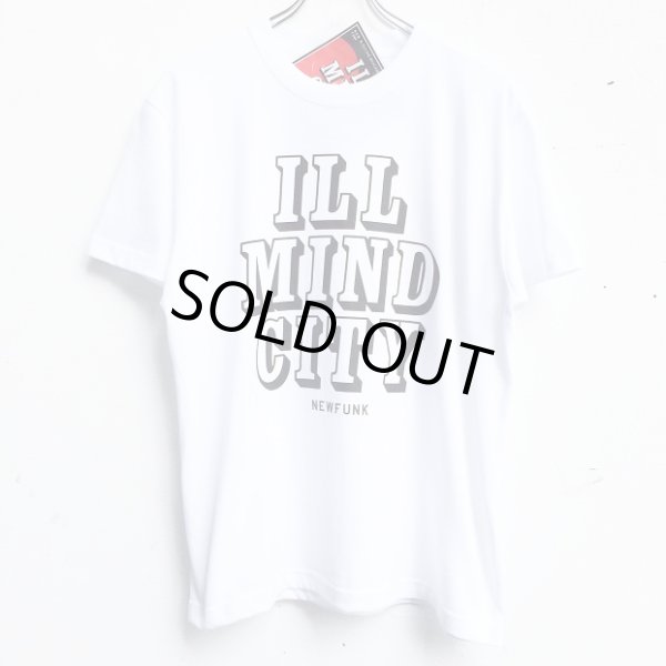 画像1: 【CRACKLIMB】 ILL MIND CITY TEE + CD-R SET (White) (1)