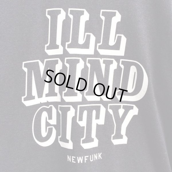 画像3: 【CRACKLIMB】 ILL MIND CITY TEE + CD-R SET (Heather Navy) (3)