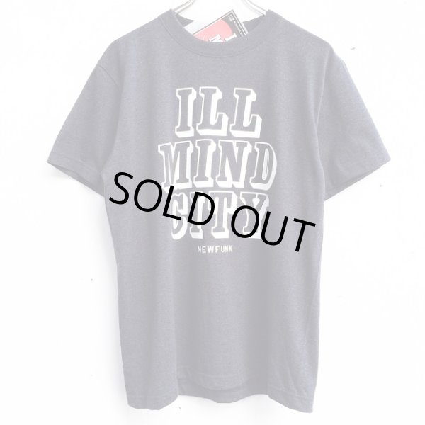 画像1: 【CRACKLIMB】 ILL MIND CITY TEE + CD-R SET (Heather Navy) (1)