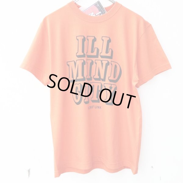 画像1: 【CRACKLIMB】 ILL MIND CITY TEE + CD-R SET (California Orange) (1)