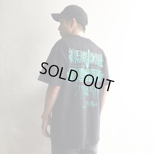 画像6: 【CRACKLIMB】 NEWFUNK×PITC DINERO 2078 "7th.Anniversary" TEE (BLACK) (6)