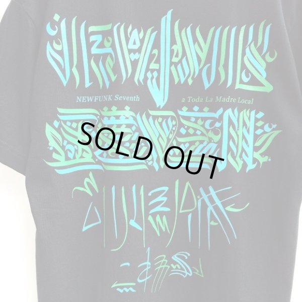 画像4: 【CRACKLIMB】 NEWFUNK×PITC DINERO 2078 "7th.Anniversary" TEE (BLACK) (4)